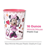 Disney Iconic Minnie Mouse 16oz Plastic Stadium Cup