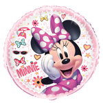 Disney Iconic Minnie Mouse Round Foil Balloon 18", Packaged