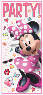 Disney Iconic Minnie Mouse Door Poster, 27"x60"