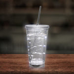 LED White String Light Cup