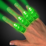 Green LED Finger Rings
