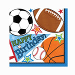 Sports Birthday Lunch Napkins