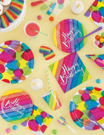 Balloons & Rainbow Birthday Party Kit - BEST