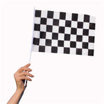Checkered 12"x18" Flags