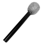 Silver Glitter Microphones