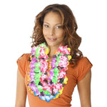 Pastel Silk Flower Leis