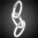 White 9" Glow Bracelets