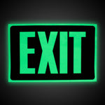 Glow In the Dark Exit Sign