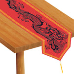 Chinese Dragon Table Runner