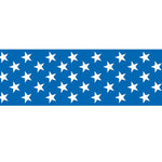 Patriotic Stars Room Roll