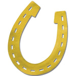 Gold Horseshoe Cutout