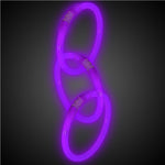 Purple Glow Bracelets