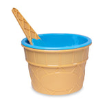 Blue Ice Cream Bowl & Spoon Sets