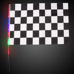 LED Checkered 12" x 18" Flag