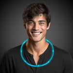 Blue LED 27" Necklace