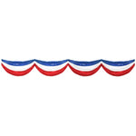 Patriotic Plastic 15' Bunting