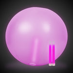 Glow in the Dark Pink 24" Beach Ball