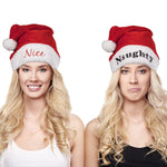 Nice & Naughty Santa Hats