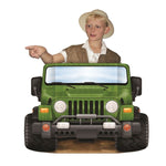 Safari Jeep Photo Prop