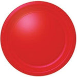 Red 10 1/2" Paper Plates