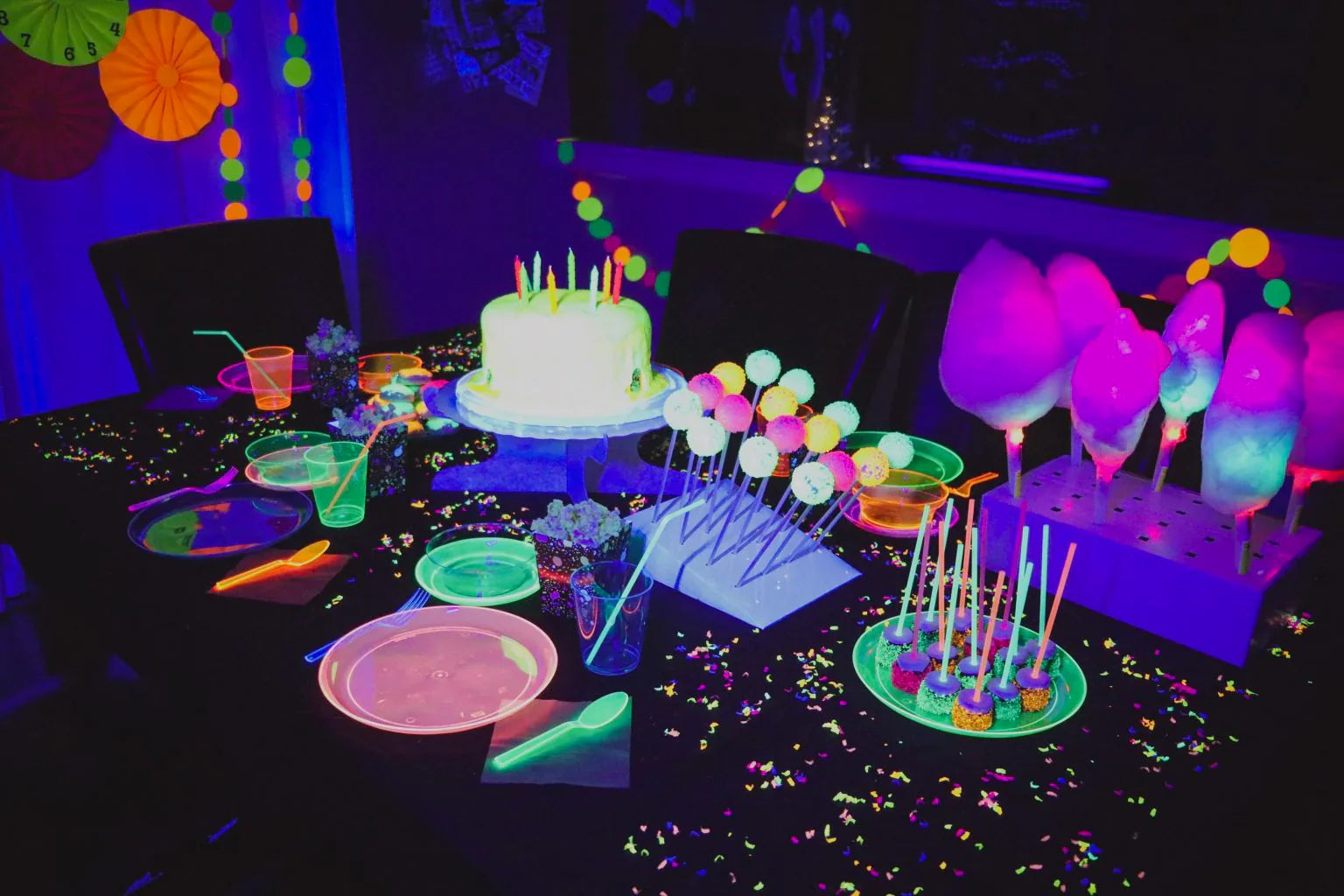 Black Light Party Supplies