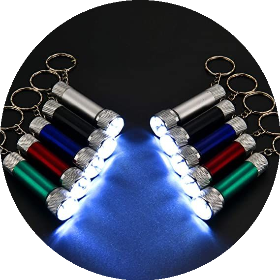 LED Flashlights & Light Up Keychains