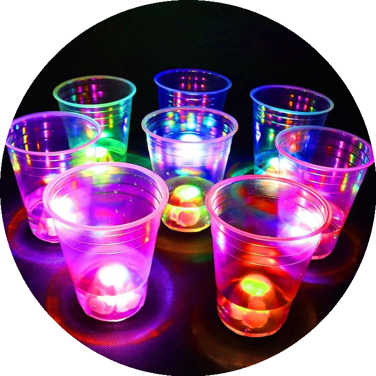 Light Up Shot Glasses & Cups in Bulk