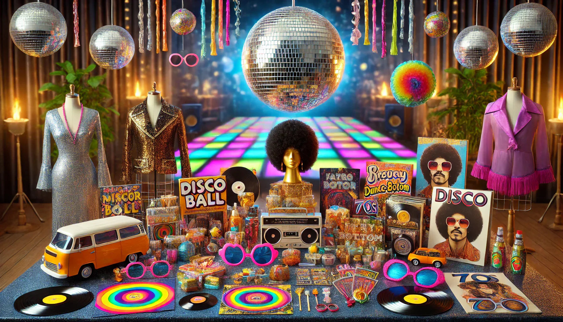 '70s & Disco Theme Party Supplies