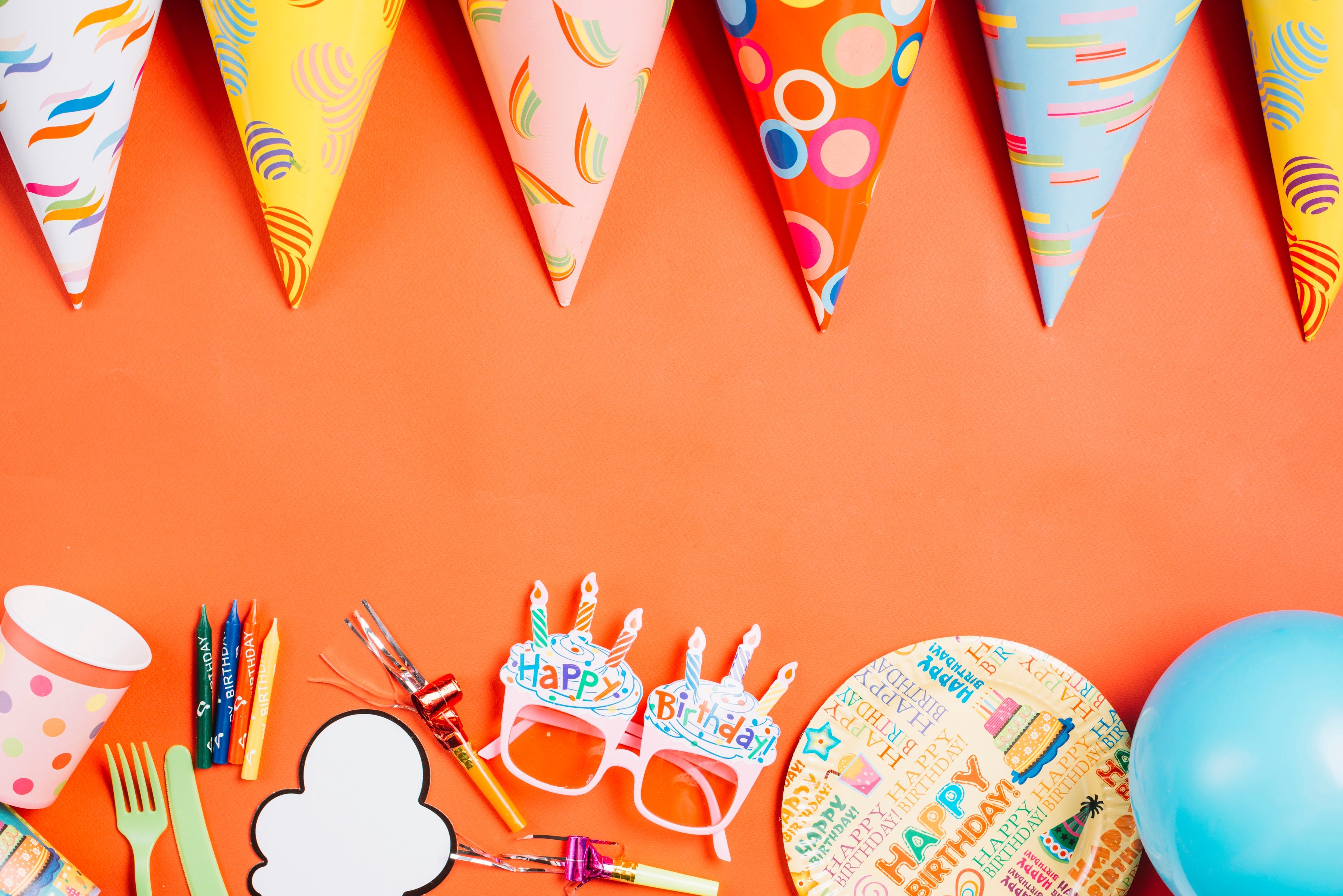 Orange Party Supplies