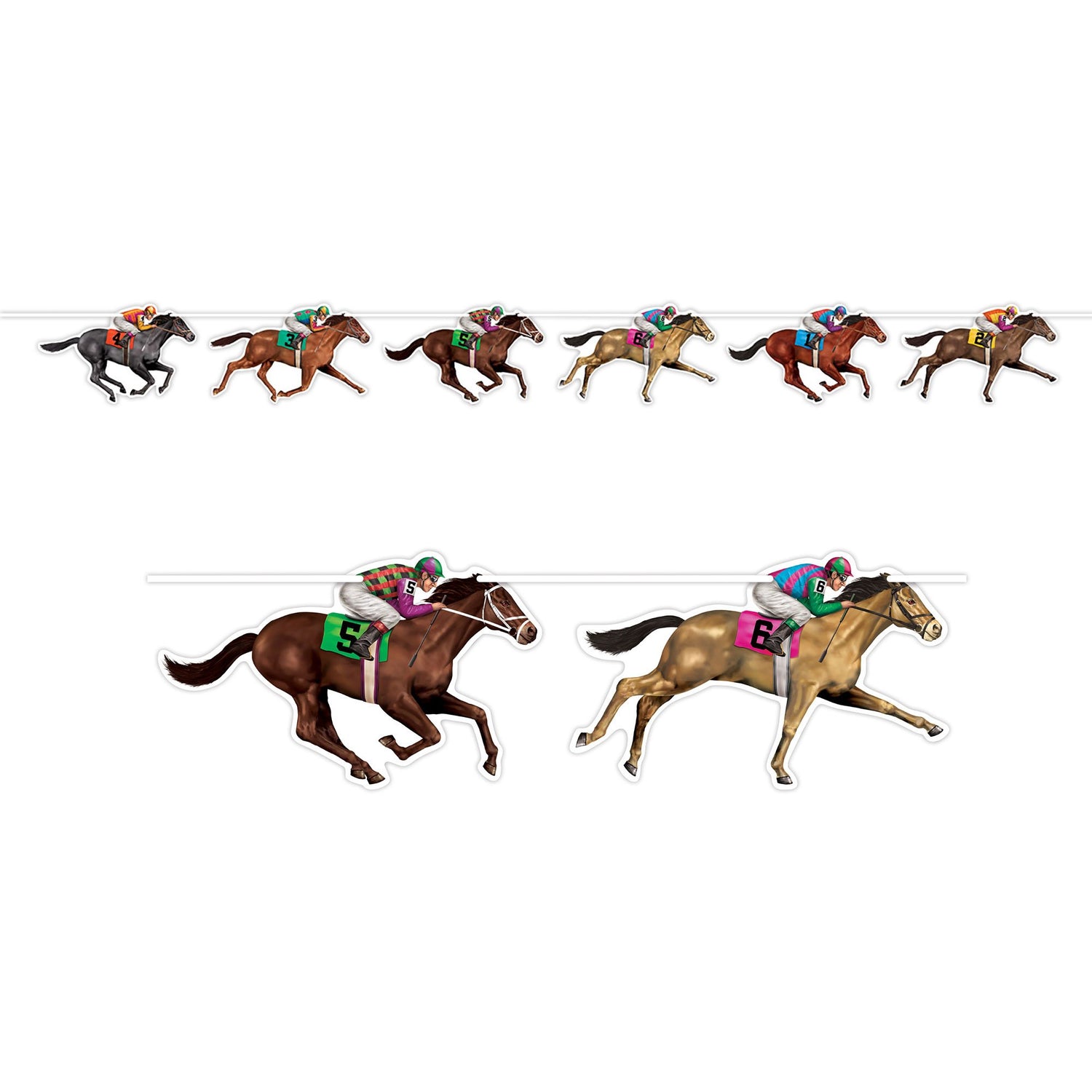Horse Racing Garland