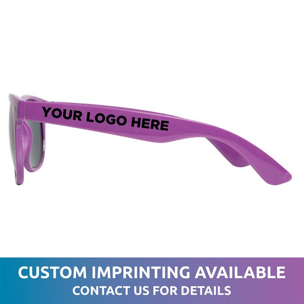 Purple Retro Sunglasses