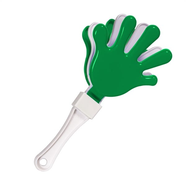 Green & White Hand Clappers
