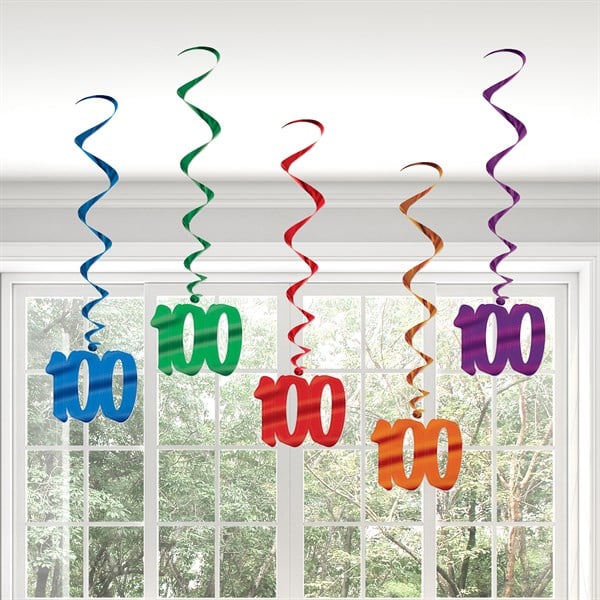 100 Whirl Decorations