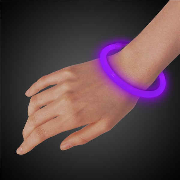 Purple Glow Bracelets