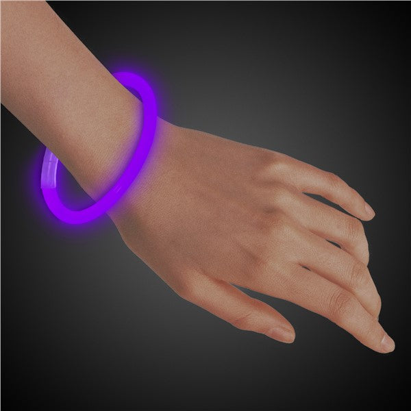 Purple 8" Glow Bracelets