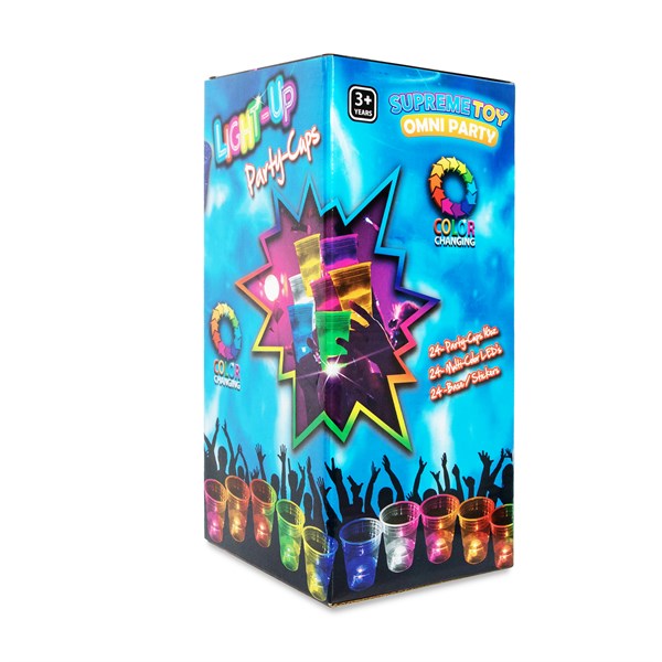 LED 16 oz. Disposable Party Cups