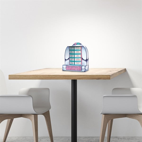 Tabletop Jukebox Centerpiece
