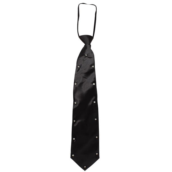 LED Black Necktie