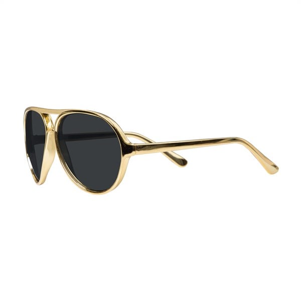 Gold Aviator Sunglasses
