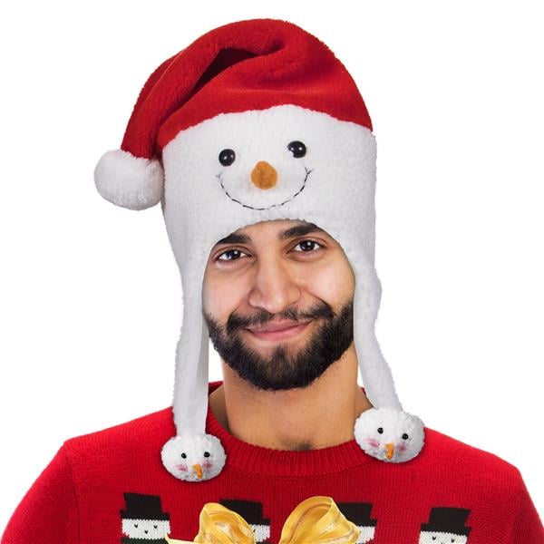 Snowman Santa Hat
