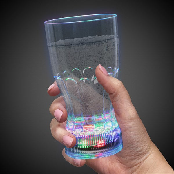 LED Multi-Color 12 oz. Glass