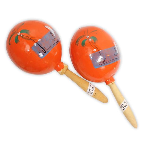 Genuine Hand-Painted Maracas