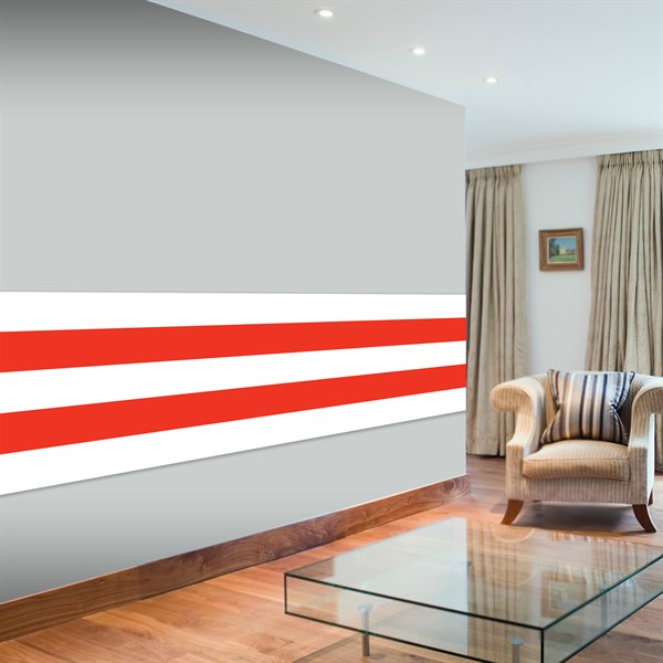 Patriotic Stripes Room Roll
