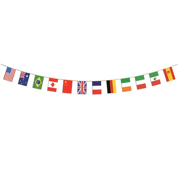 International Flags Banner