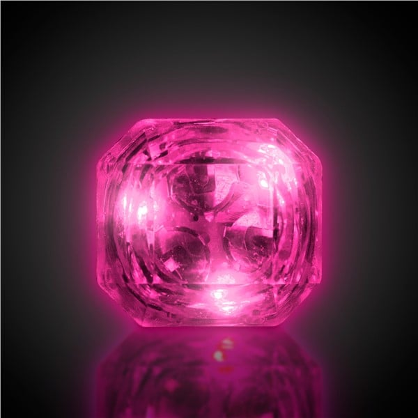 LED Pink Diamond Ring