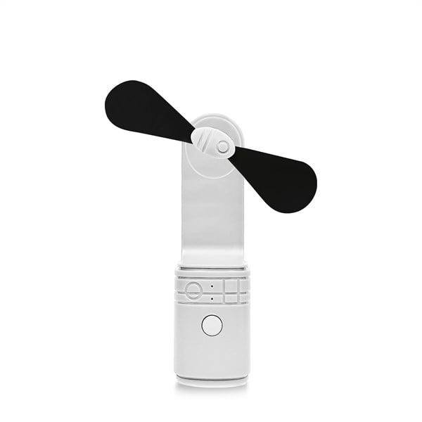 LED Black & White Rechargeable Fan