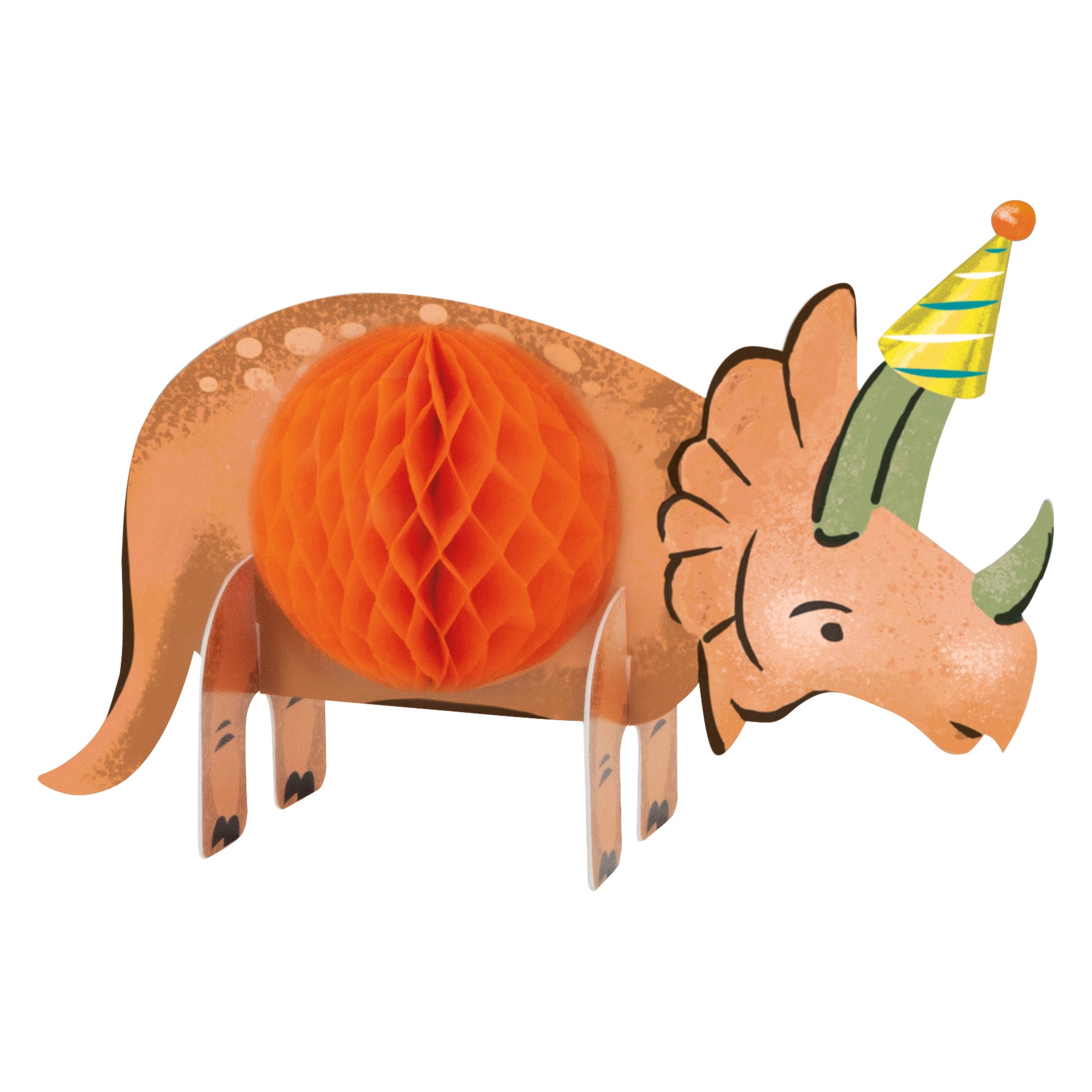 Partying Dinosaurs Honeycomb Decoration Kit, 5pc - Image 5