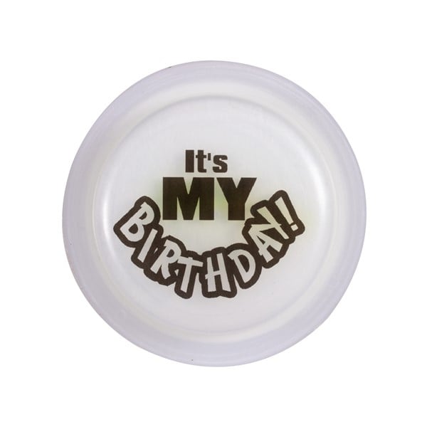 It's My Birthday Green Glow Badge