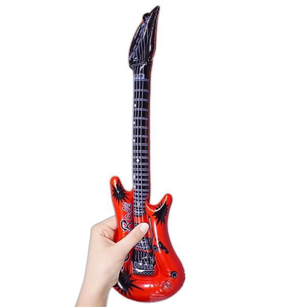 Inflatable 22" Assorted Color Guitars