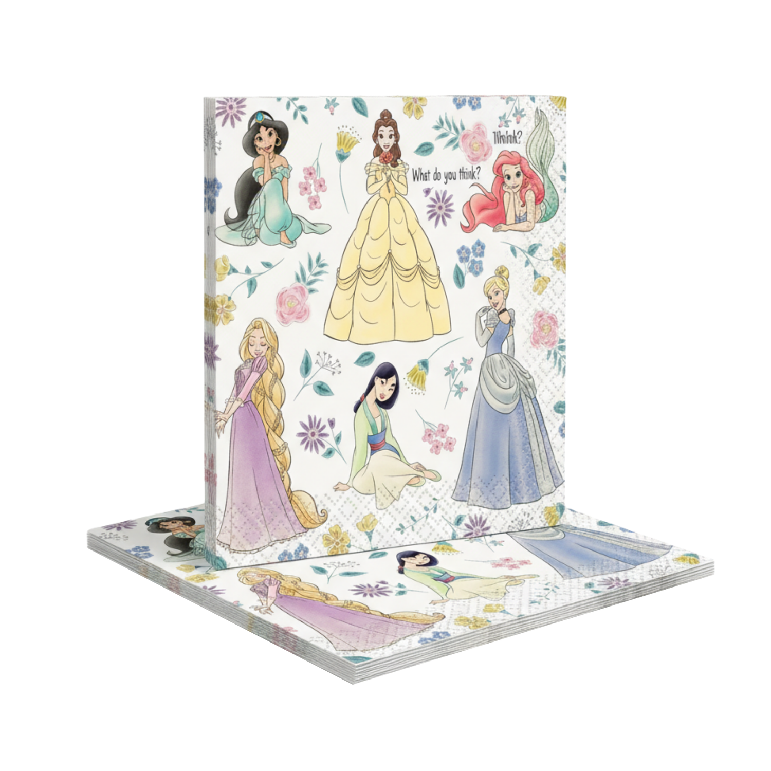 Disney Princess Beverage Napkins, 16ct